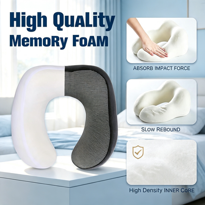 Memory Foam Travel Neck Pillow with Travel Accessories
