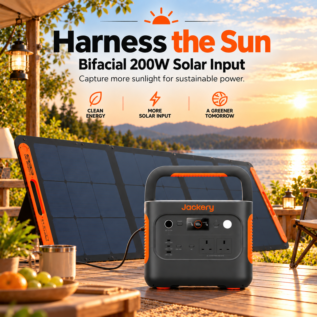 1070Wh Solar Generator Kit + FREE 200W Solar Panel (Limited BOGO)